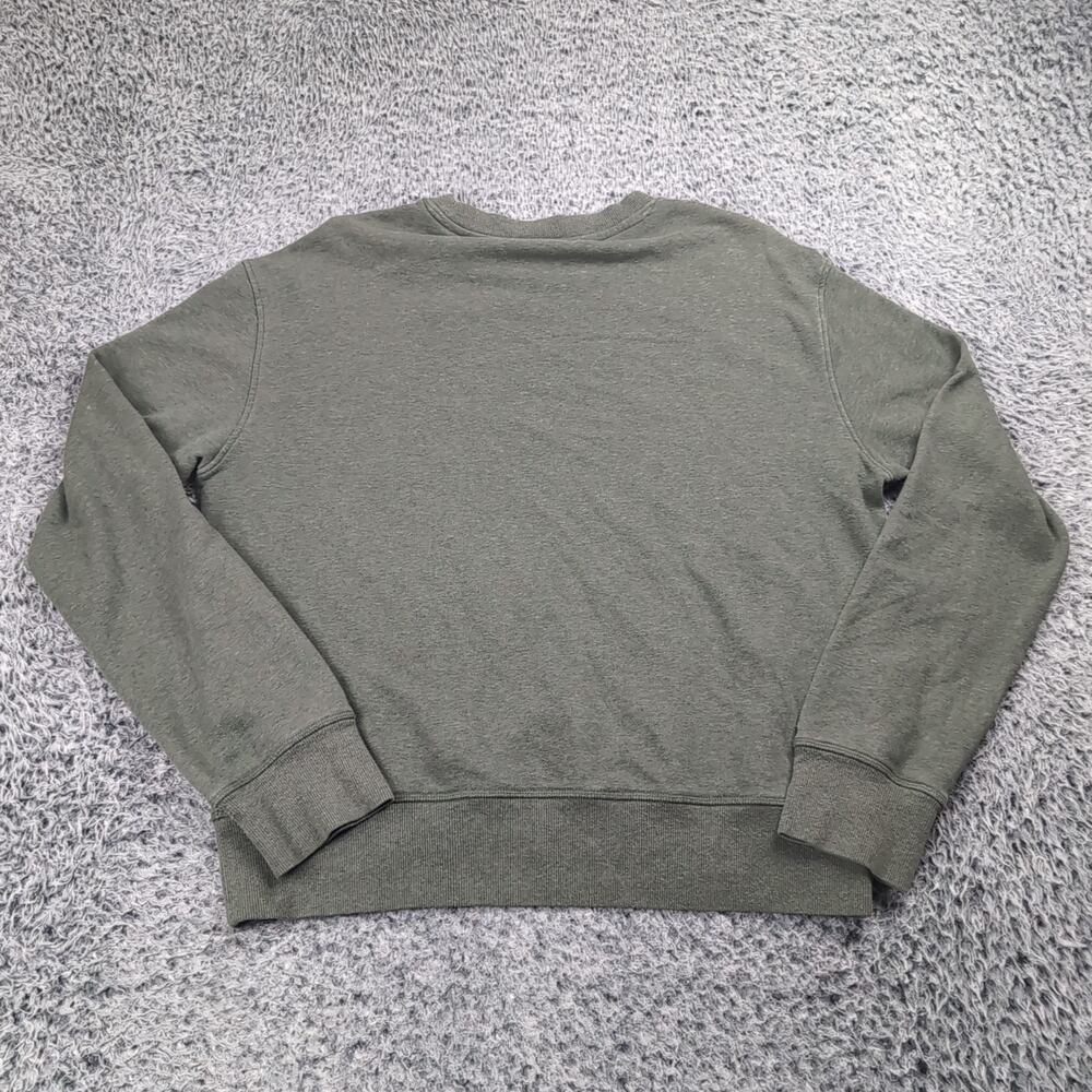 PrAna Sweatshirt Men Small Green Crew Neck Casual Lounge Logo Graphic Athleisure - Picture 5 of 6